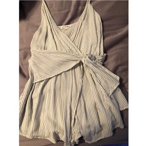 Cotton Candy Stripe romper